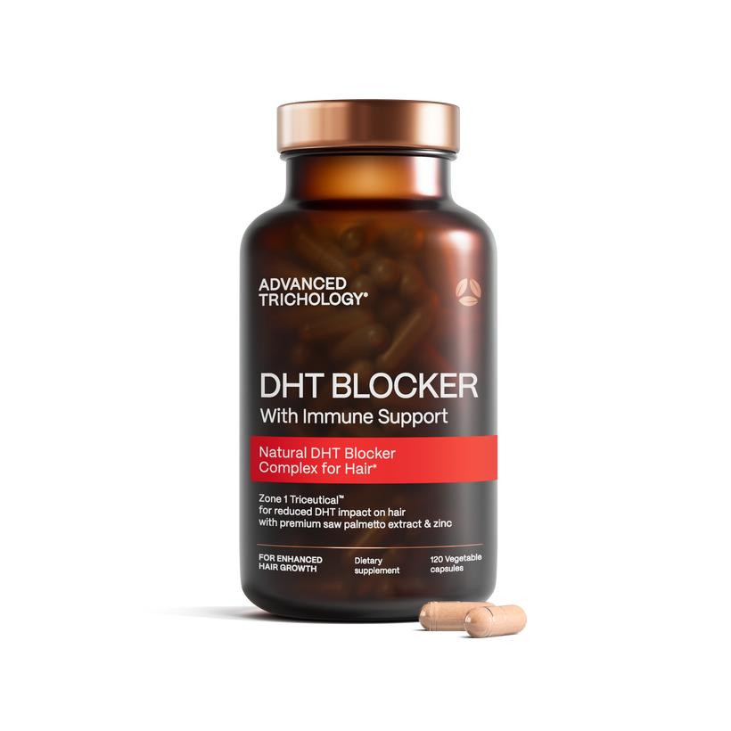 DHT Blocker - Hair Growth Supplement for Genetic Thinning Hair for Men and Women